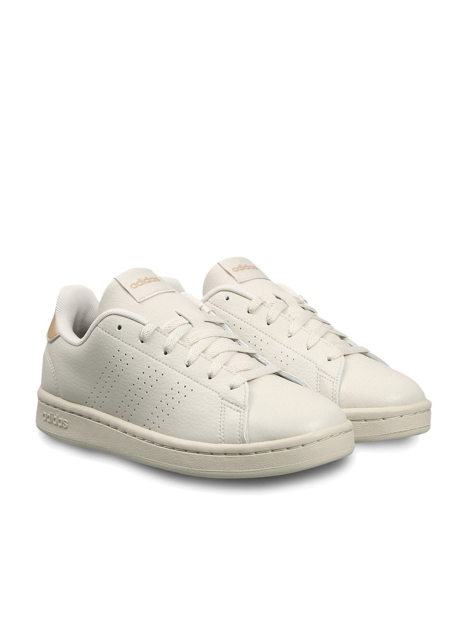 Adidas Women's ADVANTAGE Off White Tennis Shoes