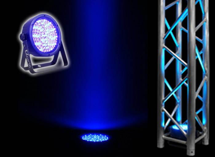 Chauvet DJ EZPar 56 Rechargable Battery Powered DMX Slim Wash Light+DMX Cable