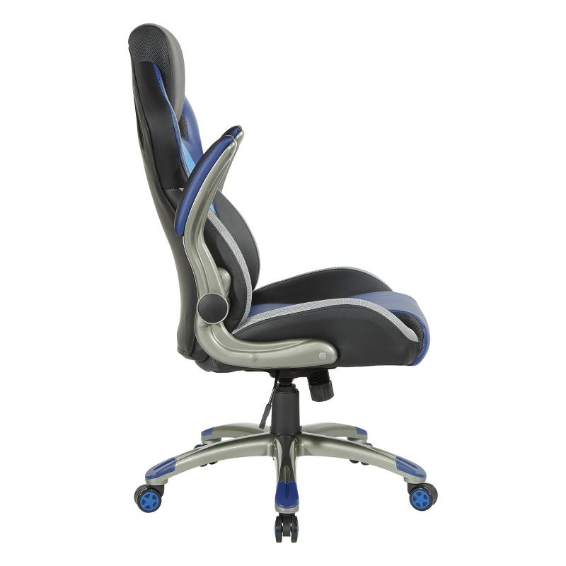 Ice Knight Gaming Chair Blue - OSP Home Furnishings