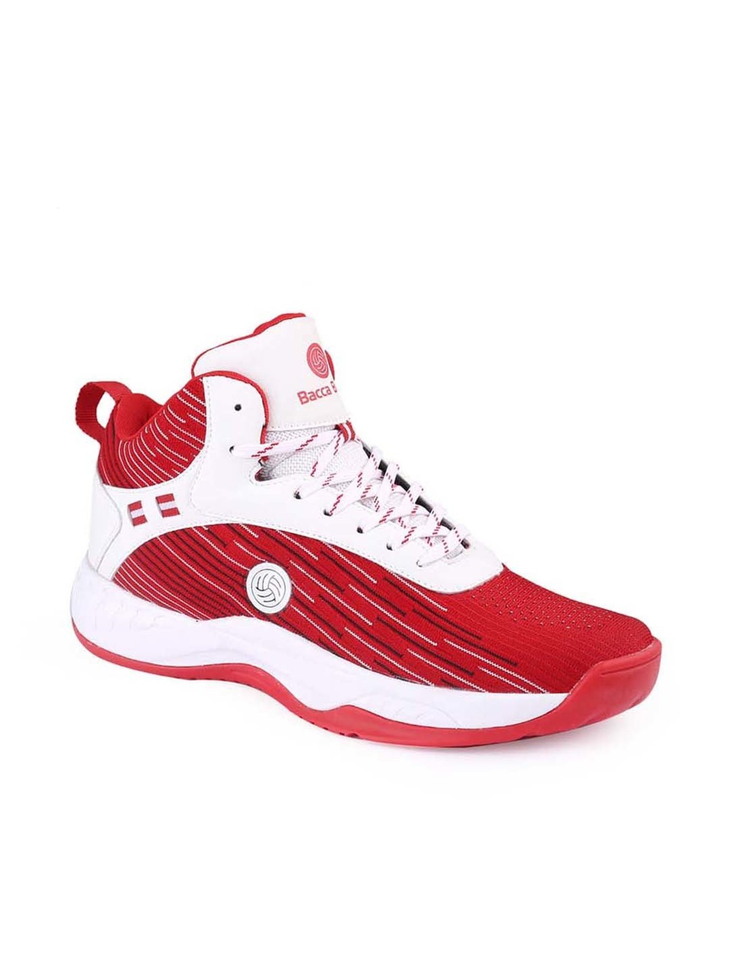 Bacca Bucci Men's WEAVE X Red Basketball Shoes