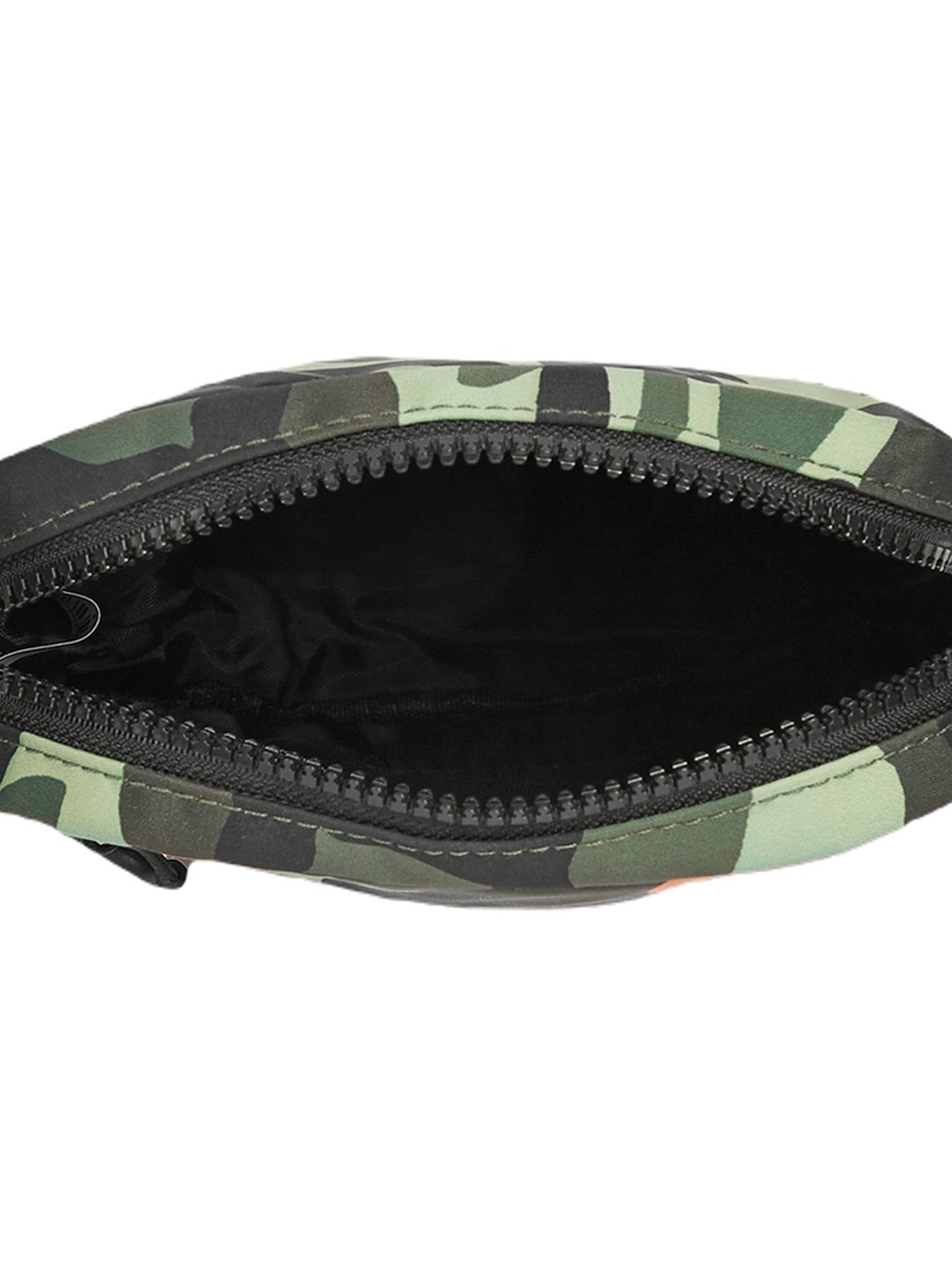 Ajile by Pantaloons Olive Camo Medium Cross Body Bag