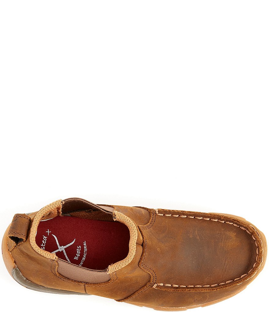 Twisted X Boys' Double Gore Driving Moc Boots (Youth)