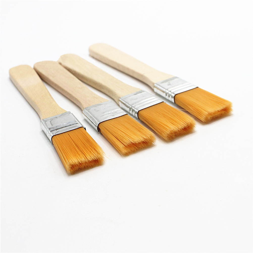20pcs Small Cleaning Brush Dedusting Brush Wooden Handle Maintenance Brush for Paint Keyboard