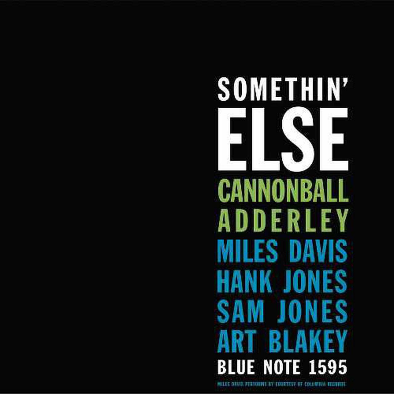 Cannonball Adderley Somethin' Else Blue Note Classic Vinyl Series 180g LP