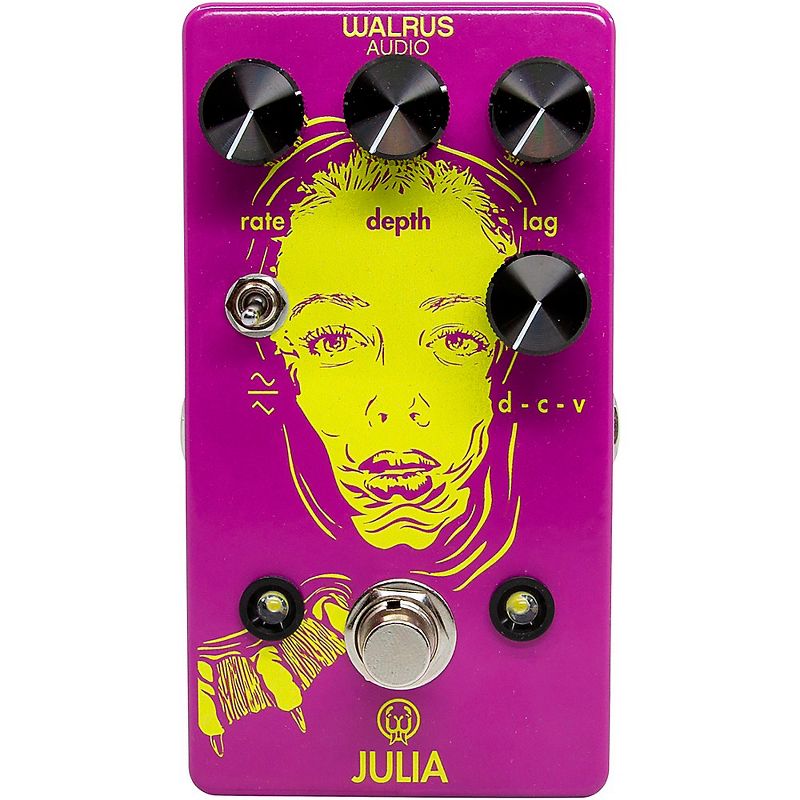 Walrus Audio Julia Limited-Edition Neon Chorus/Vibrato Effects Pedal