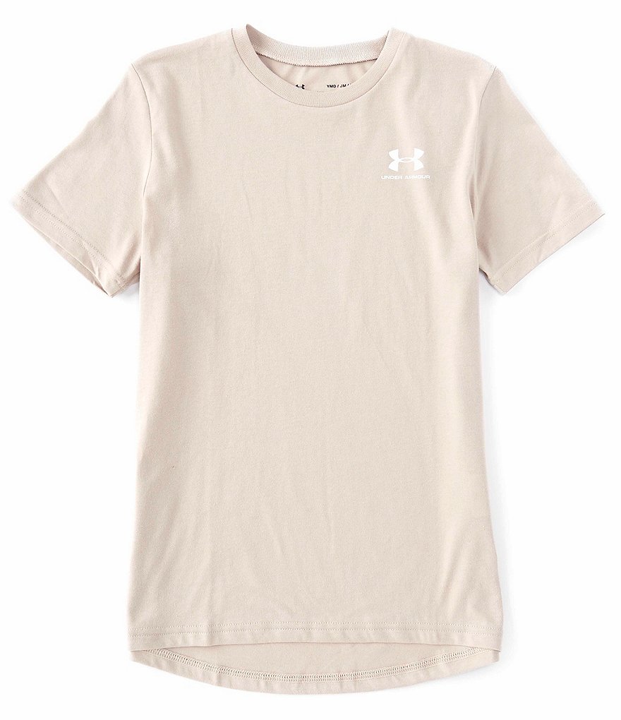 Under Armour Big Boys 8-20 Short Sleeve Sportstyle Left Chest Tee