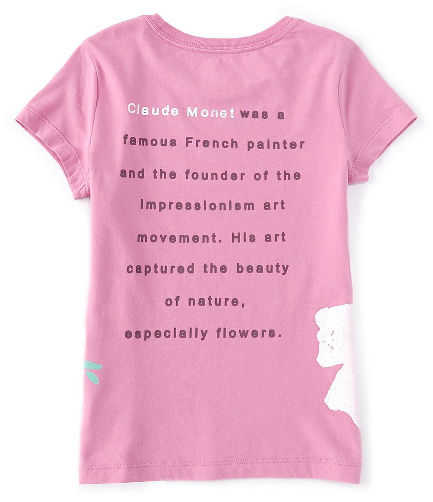 Peek Little/Big Girls 2T-12 Short-Sleeve Flower Graphic Tee