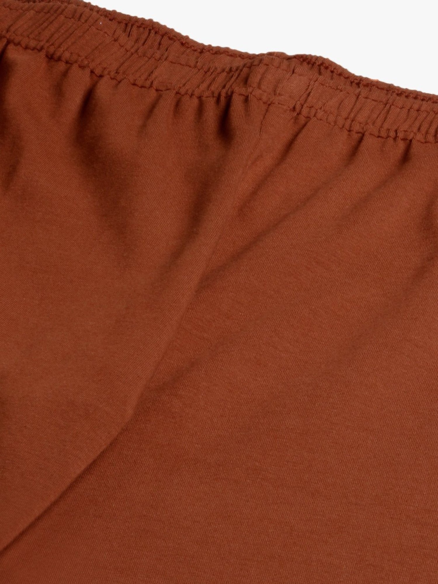 Ms.Lingies Brown Cotton Leggings