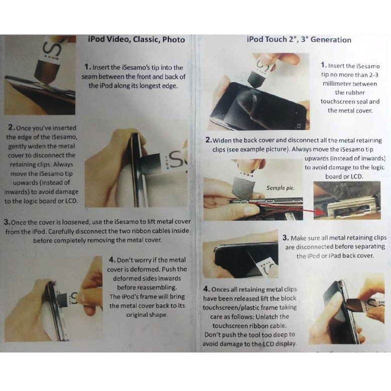 iSesamo Thin Pry Blade Opening Repair Tool for Smart Phone and Tablet