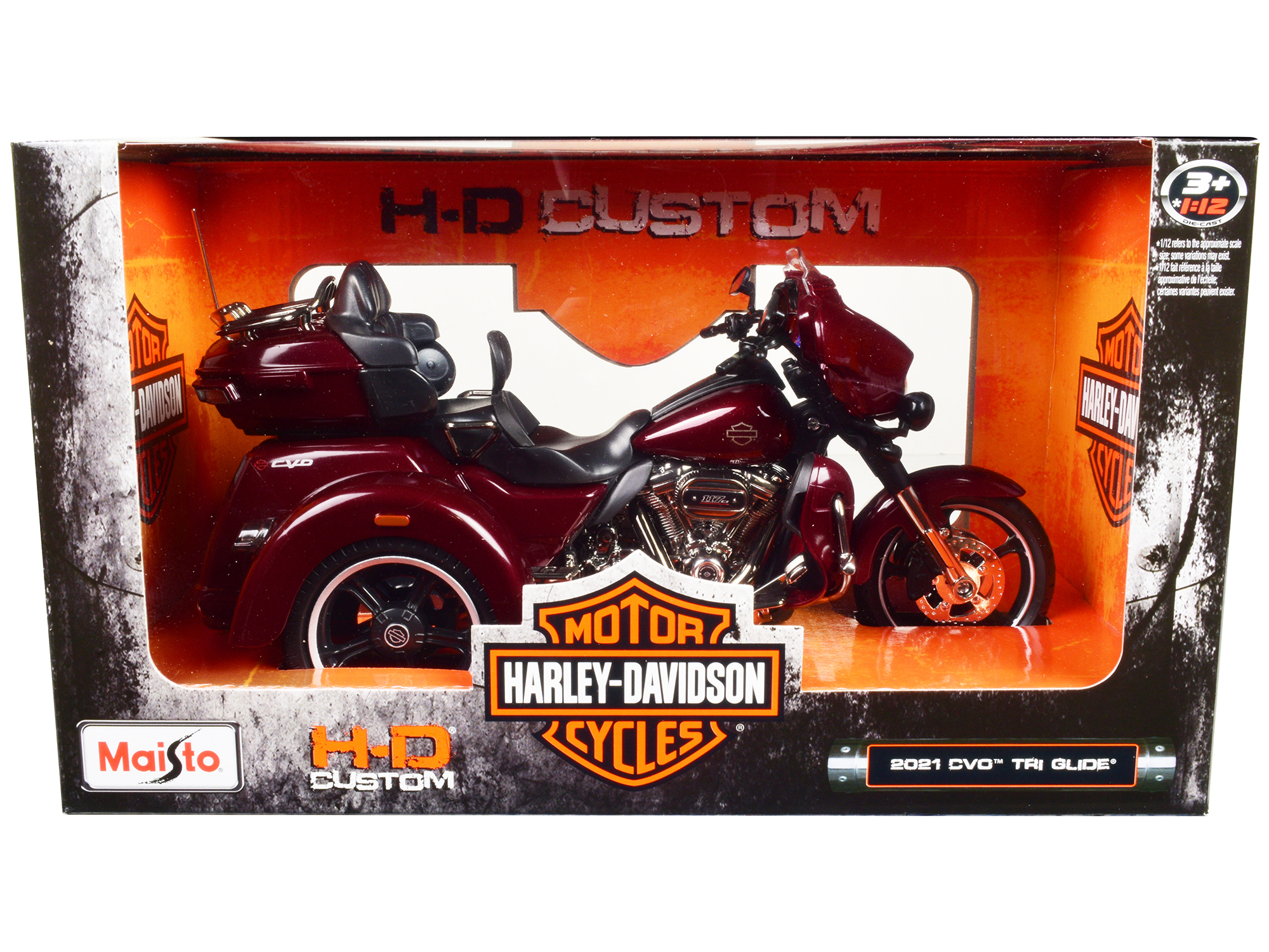 2015 Harley Davidson Street 750 Motorcycle Model 1/12 by Maisto