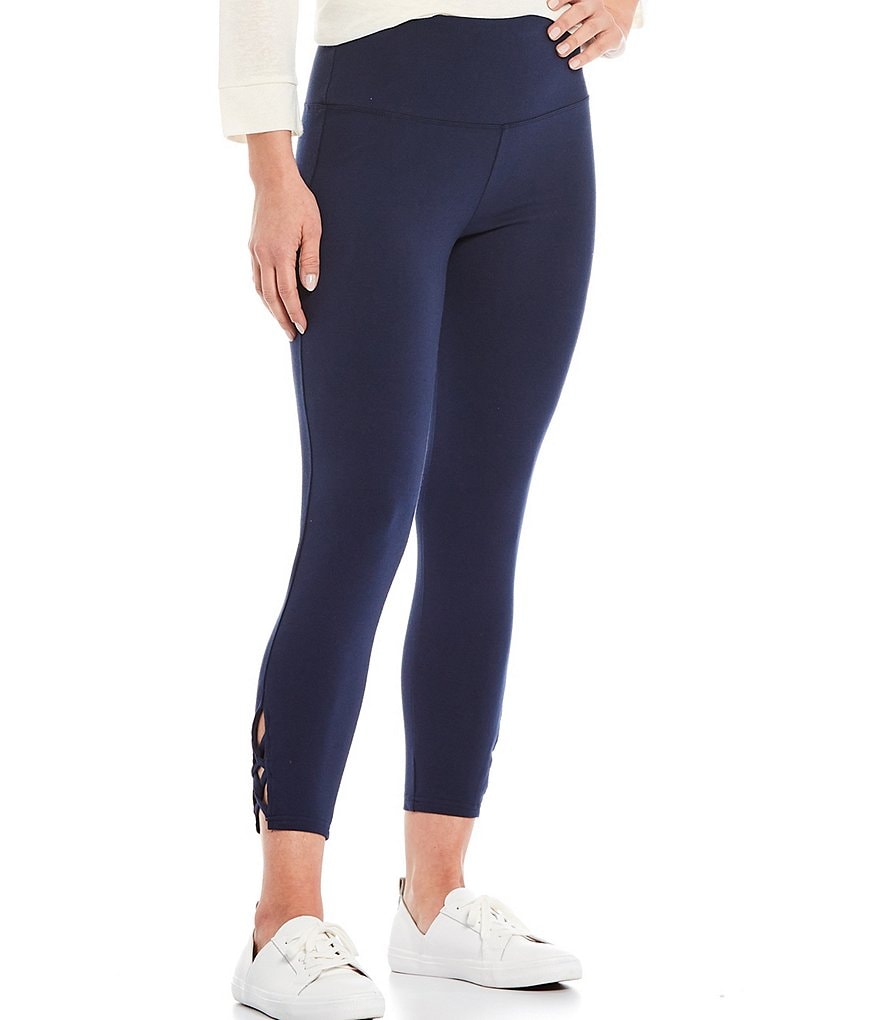 Intro Loop Strap Hem Detail 7/8 Ankle Leggings
