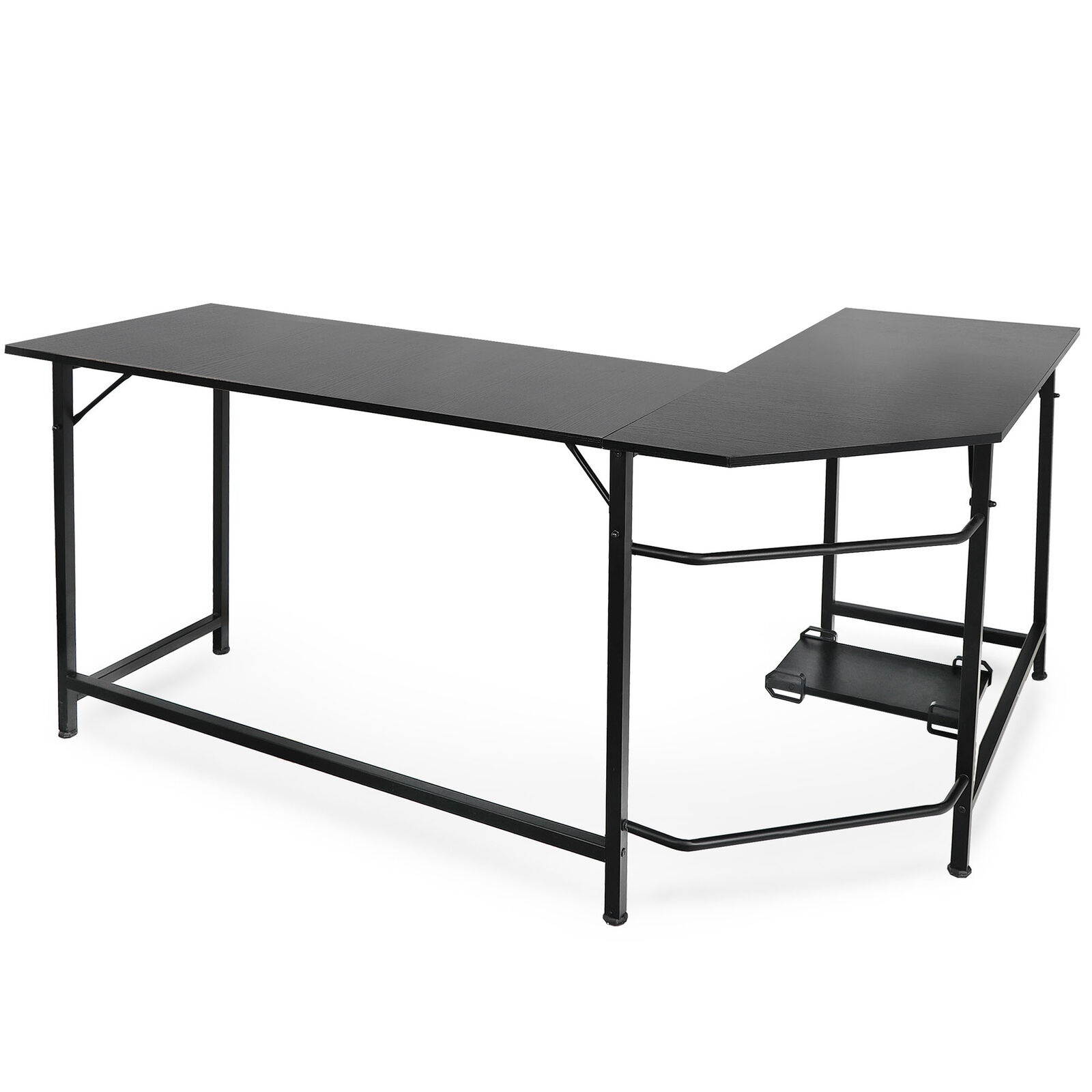 Modern L-Shaped Desk Corner Computer Desk PC Laptop Study Table Workston Home