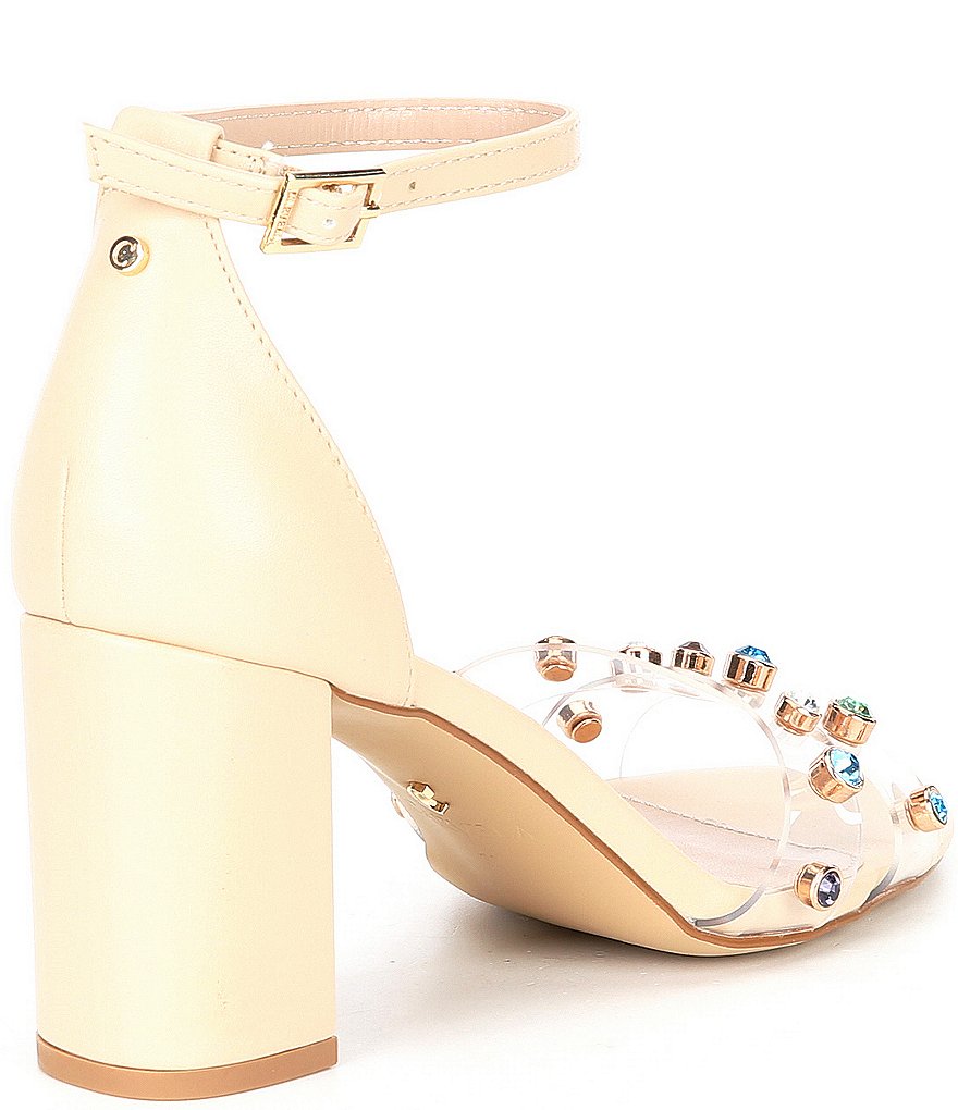 Carvela Kick Clear Vinyl Dress Sandals