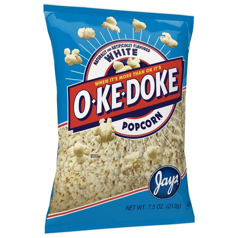 O-Ke-Doke White Popcorn - 8oz