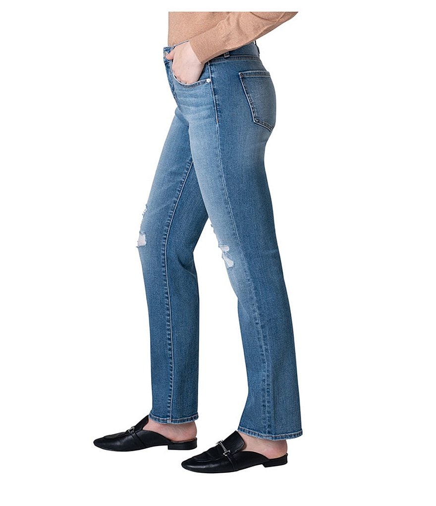 Jag Jeans Best Kept Secret Technology Ruby Straight Leg Destruction Detail Jeans