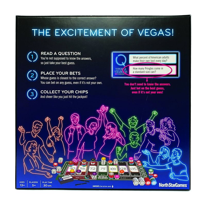 Wits & Wagers Vegas Board Game