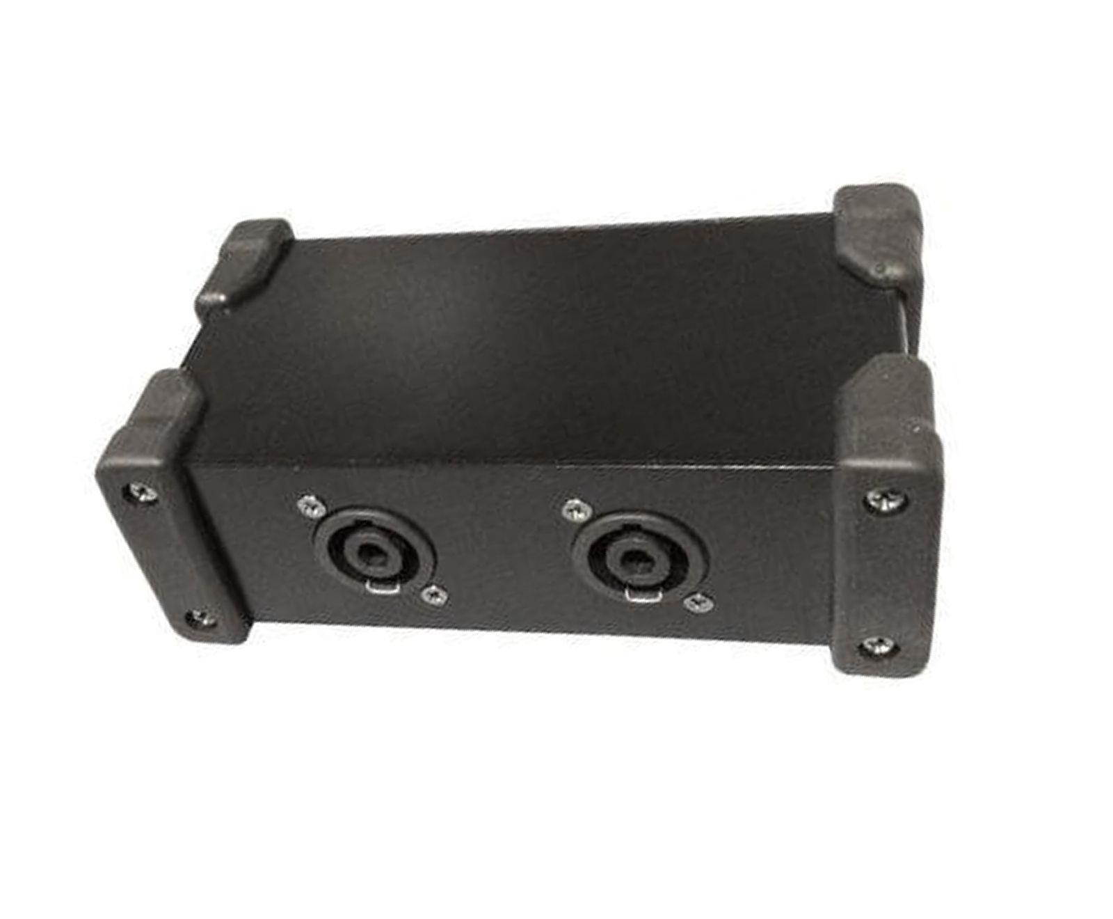 Stellar Labs NL4-SPLIT Speakon Splitter Box - One NL4MP Input to Two NL4MP O...