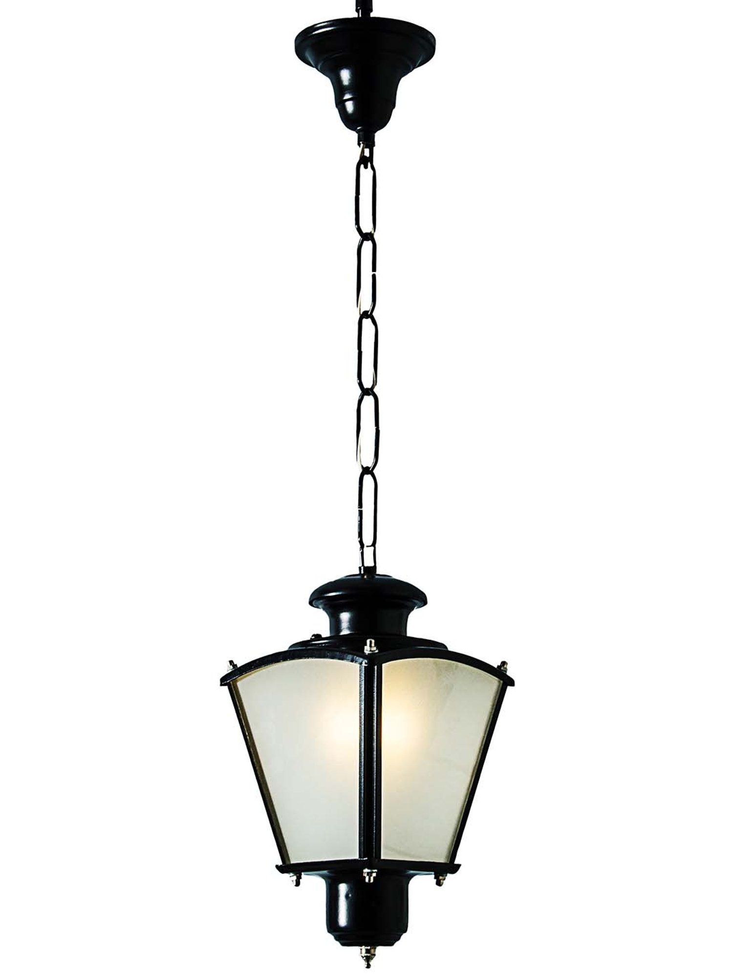 Fos Lighting Black Classic Small Outdoor Lantern Light - Set of 1