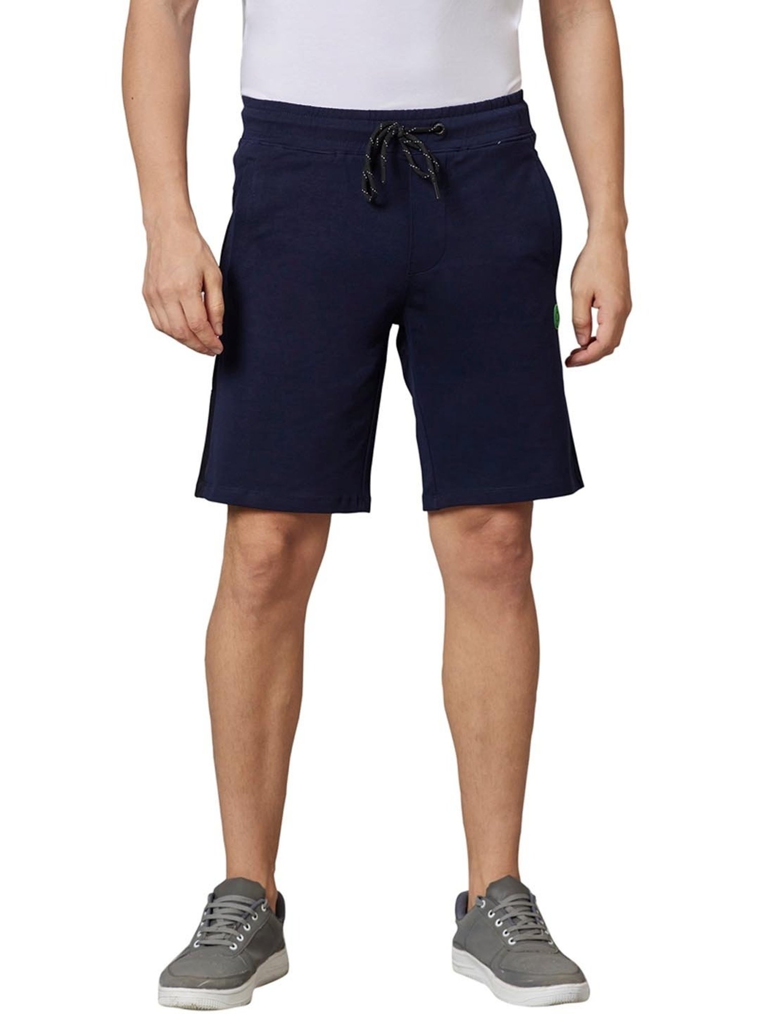 Being Human Blue Regular Fit Shorts