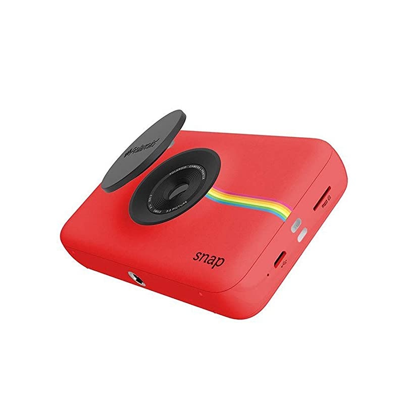 Polaroid Snap Instant Digital Camera Red with  Zero Ink Printing Technology