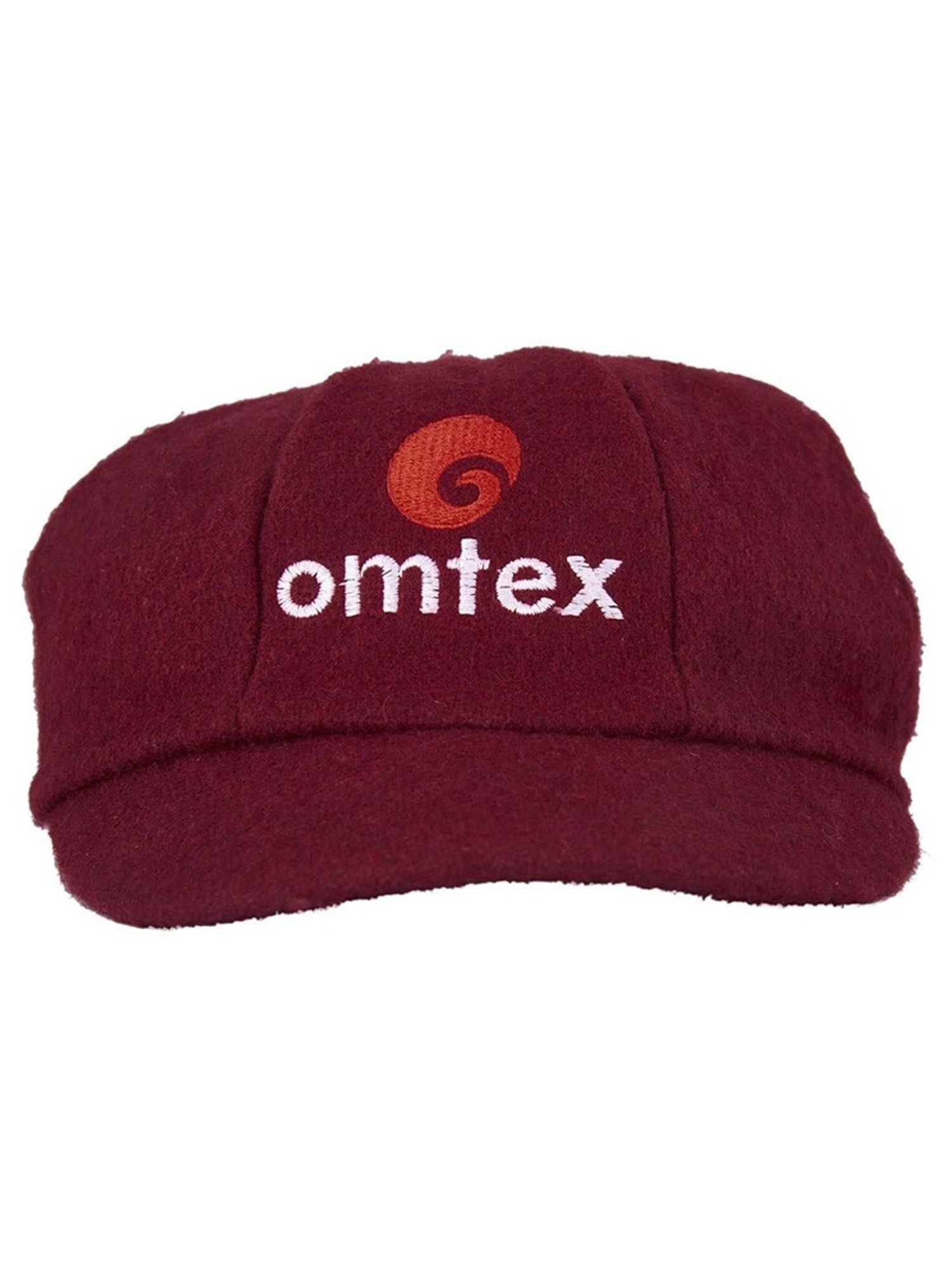 Omtex Men's Cotton Baggy Cap (Maroon) Size - One Size