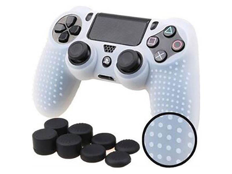 PS4 Controller Covers - PS4 Silicone Skins for DualShock 4 - PS4 Accessories Anti-Slip Cover Case for Sony Playstation 4