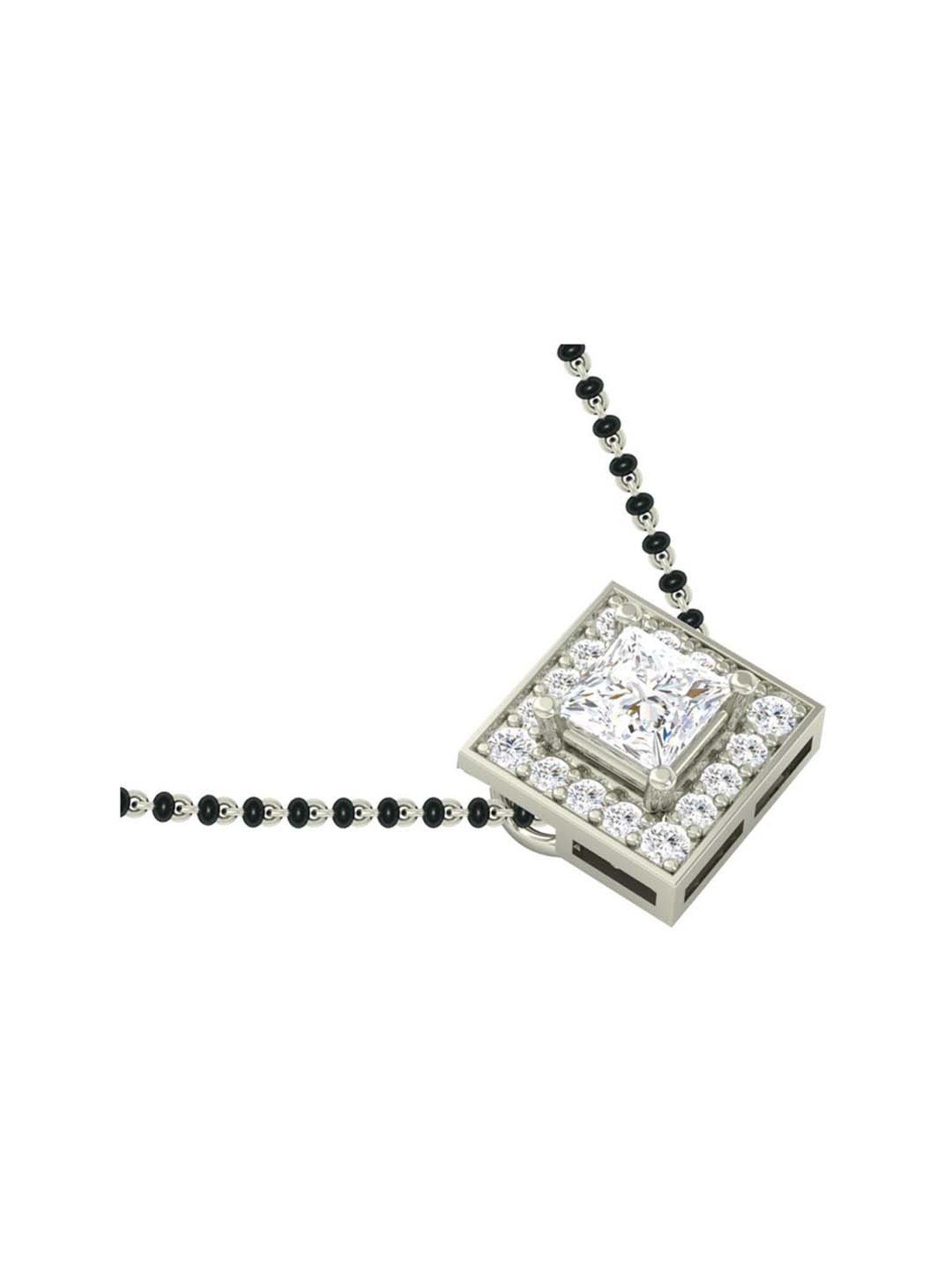 Clara 92.5 Sterling Silver Mangalsutra