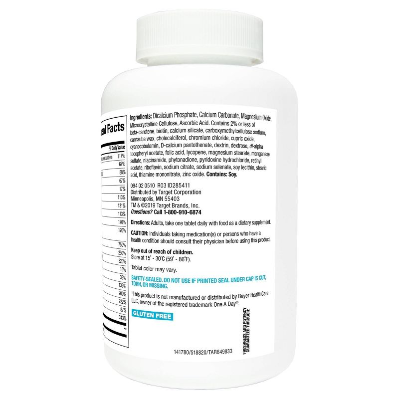 Men's Daily Multivitamin Dietary Supplement Tablets - 300ct - up & up™