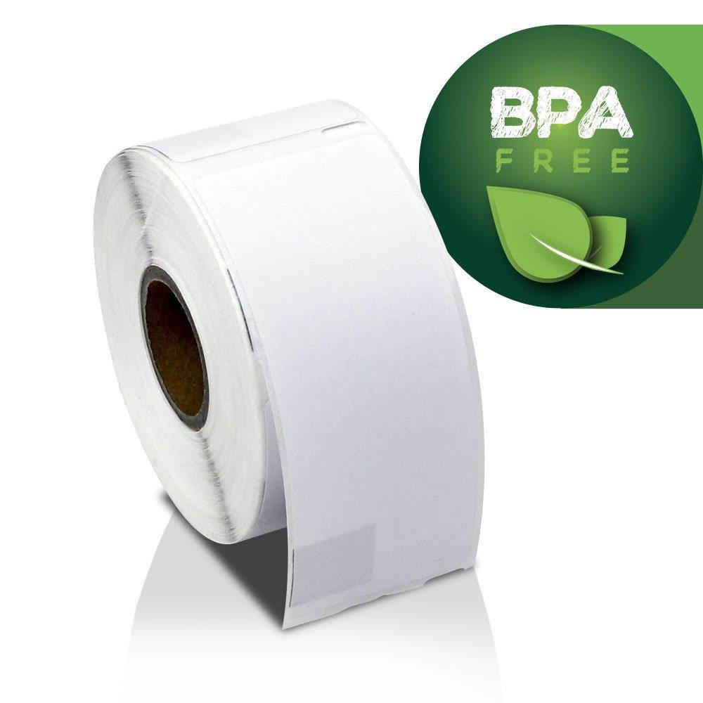 Dymo Compatible 30321-1-2/5" x 3-1/2" White Large Address Labels (50 Rolls - 260 Labels Per Roll)