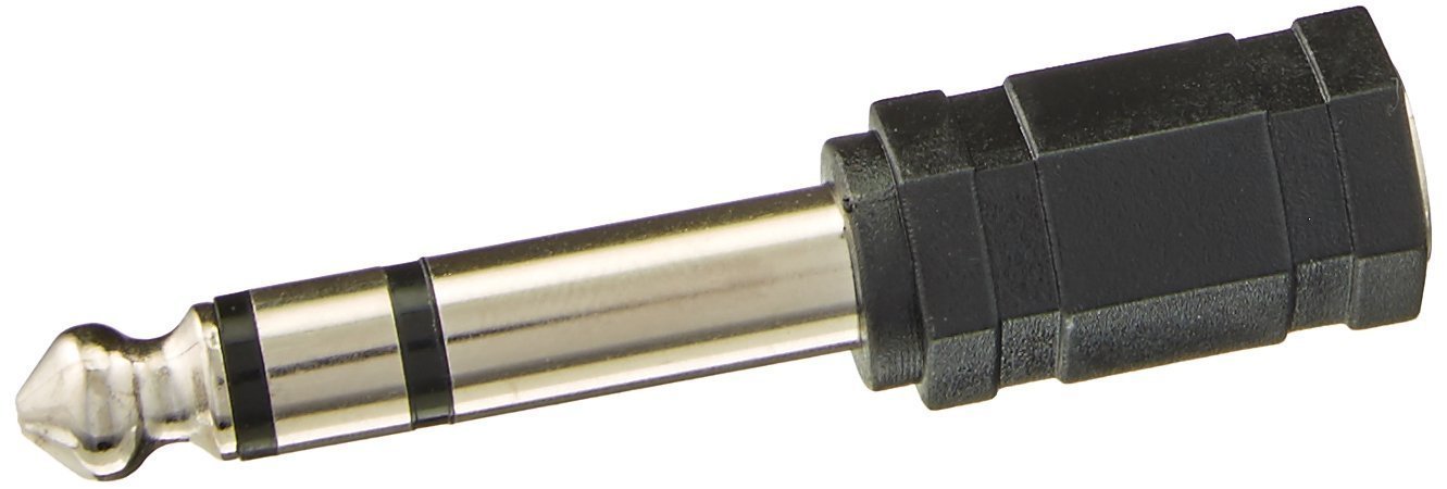 Parts Express 3.5mm Stereo Jack To 1/4" Stereo Plug Adapter