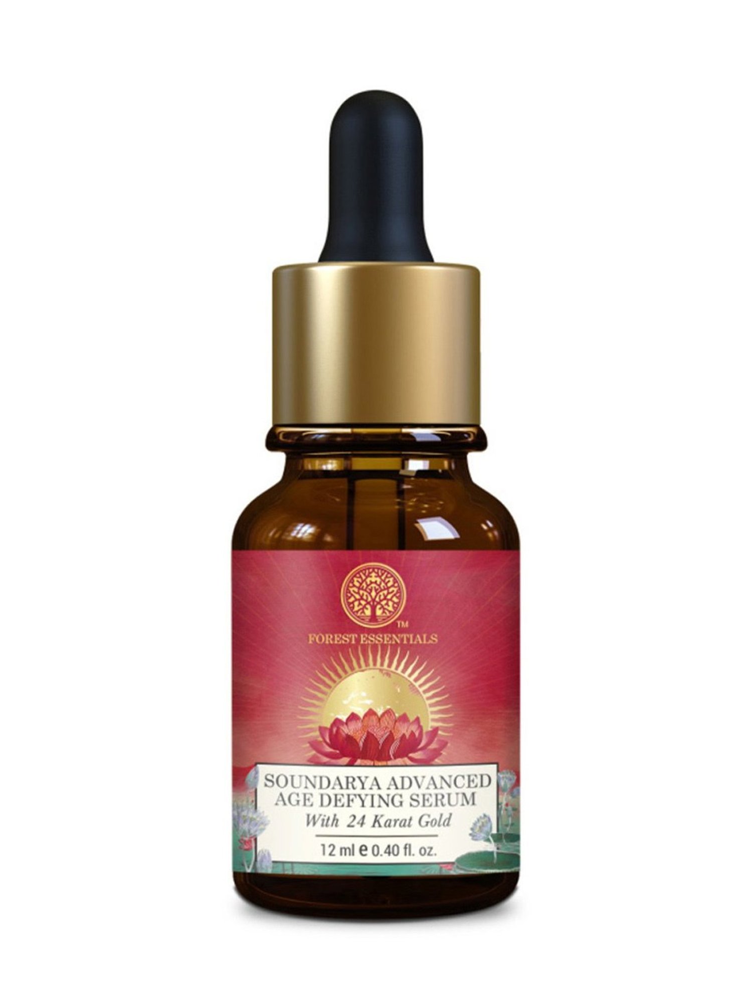 Forest Essentials Advanced Soundarya Age Defying Facial Serum with 24k Gold Serum - 12 ml