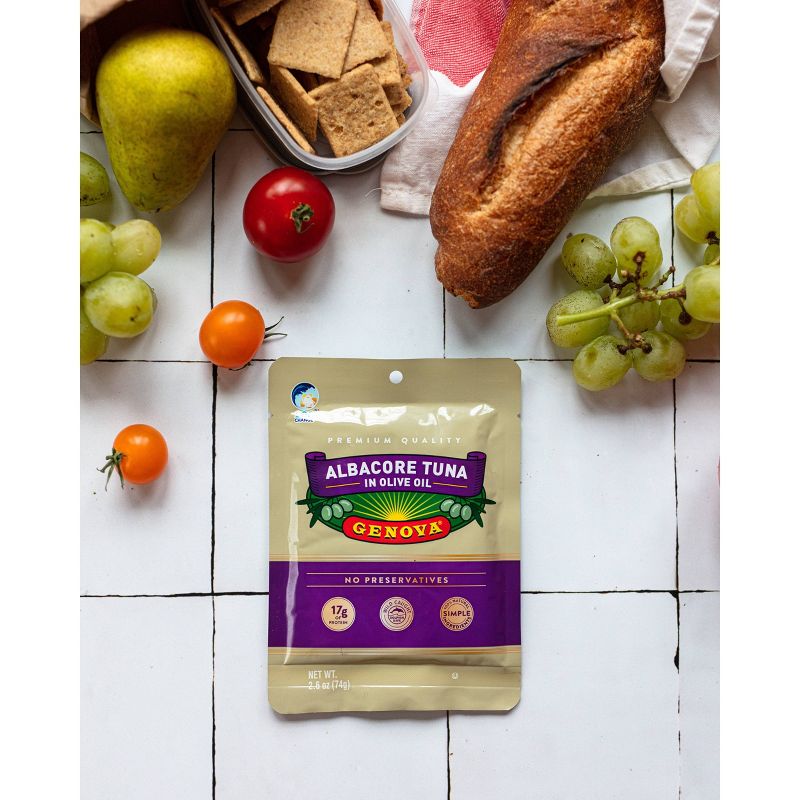 Genova Albacore Tuna in Olive Oil Pouch - 2.6oz