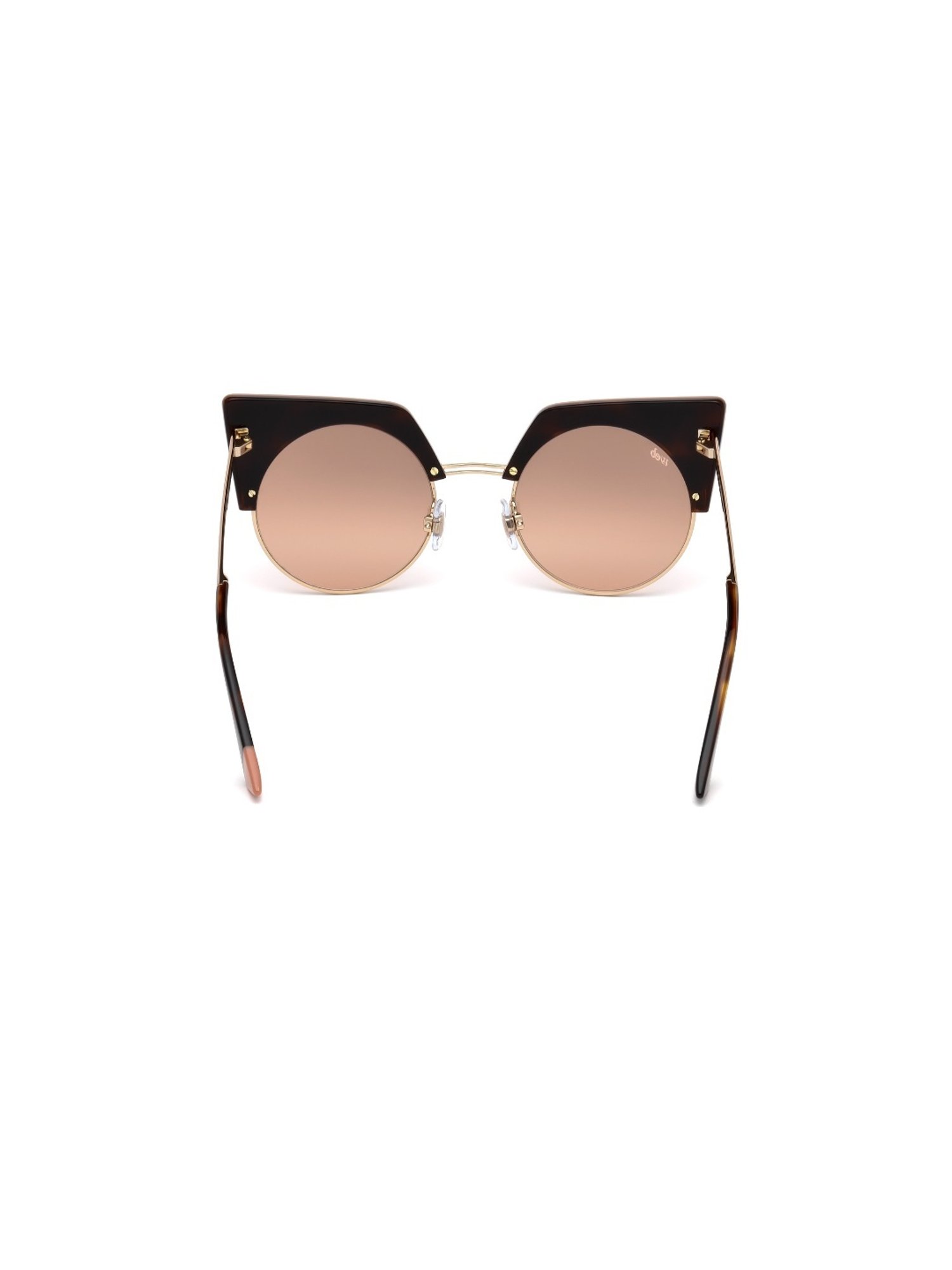 WEB EYEWEAR Pink Round Sunglasses for Women