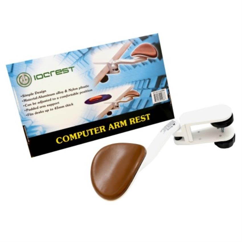 CAR-03 Adjustable Computer Arm Rest, Material: Aluminum Alloy & ABS Plastic, Fit Desk up to 45mm Thick