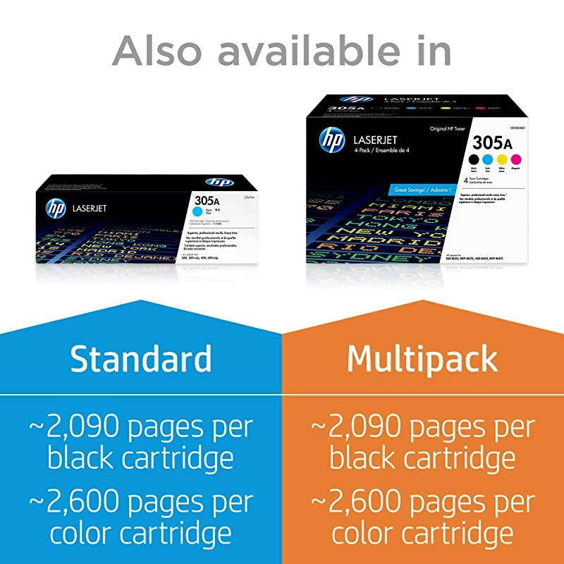 305X | CE410X | Toner Cartridge | Black | High Yield