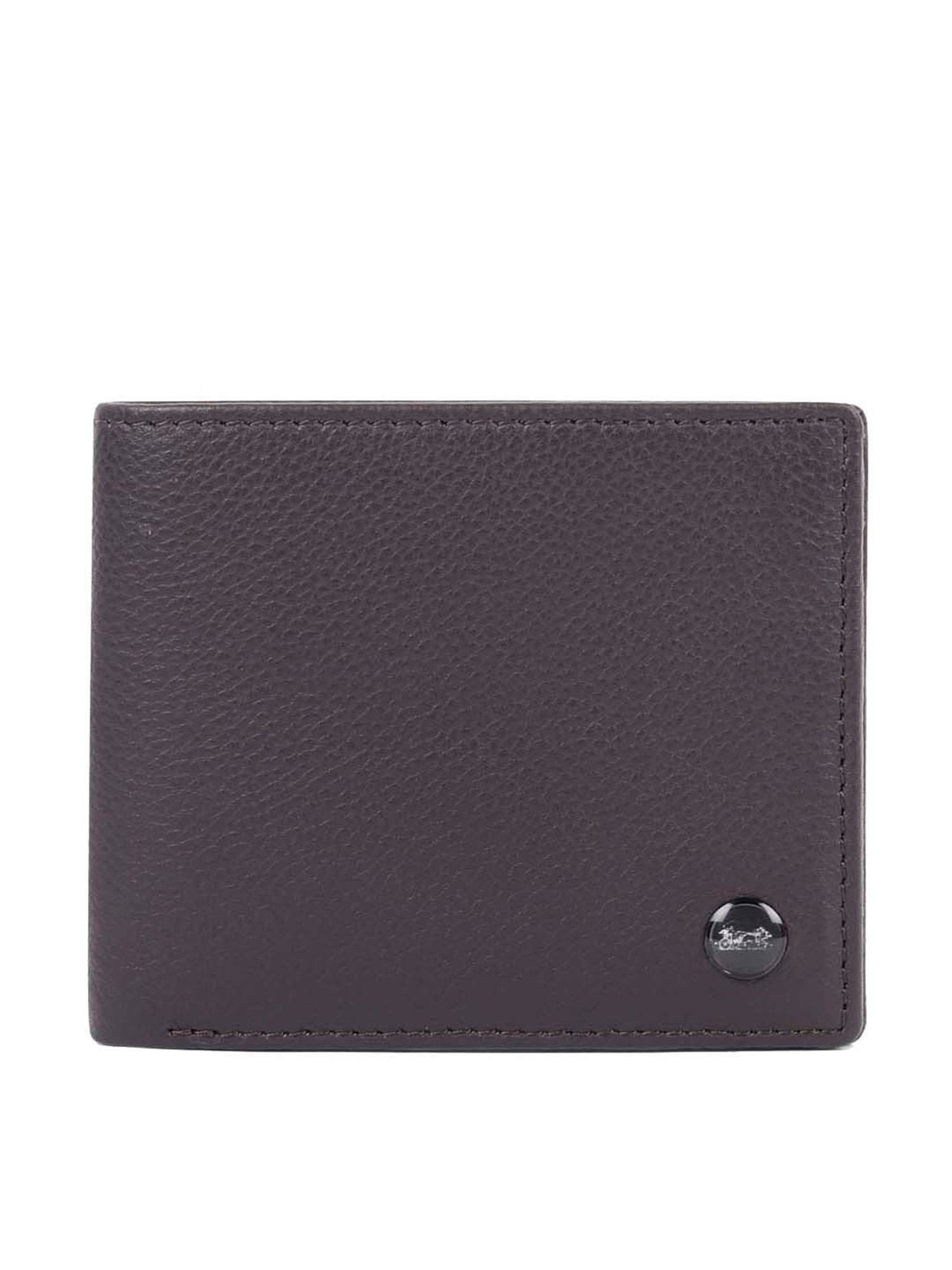 BELWABA Brown Casual Leather Bi-Fold Wallet for Men