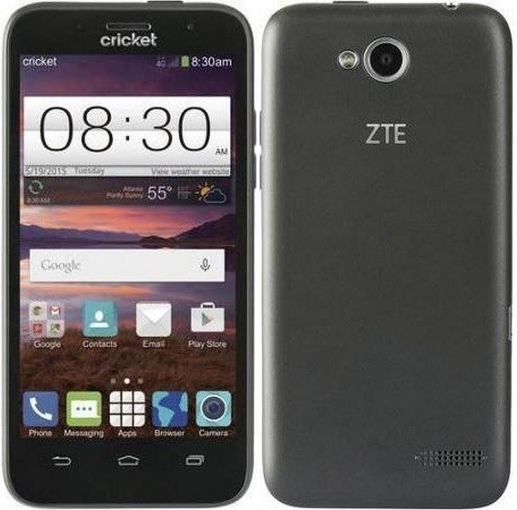 ZTE Fanfare | Cricket | Black | 4 GB