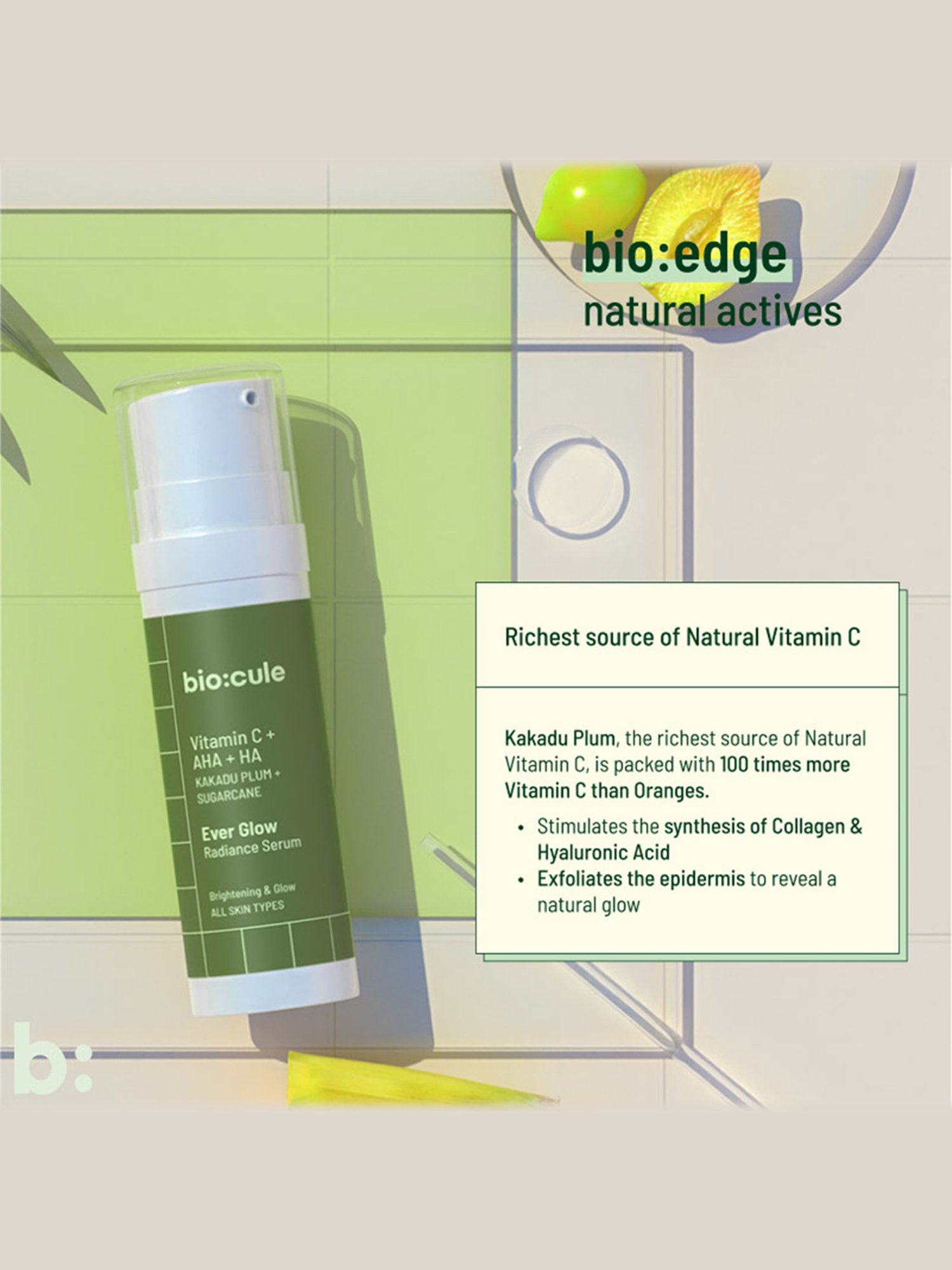 Biocule Ever Glow Radiance Serum - 30 ml