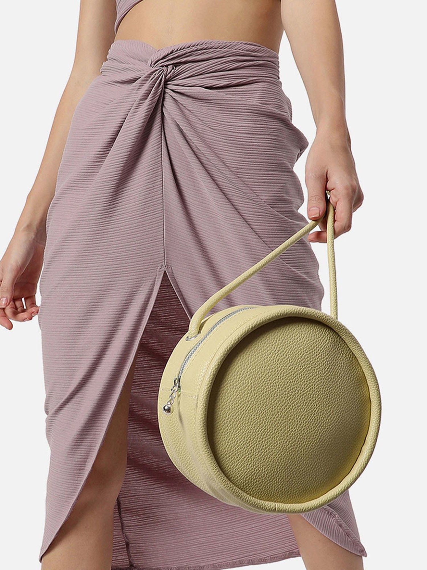 HauteSauce Green Medium Handheld Handbag