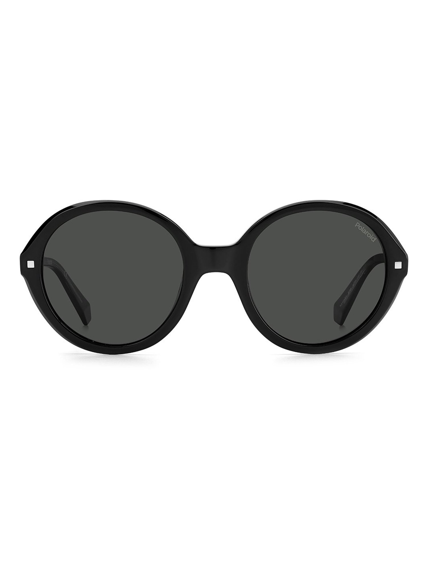 Polaroid Grey Oval Sunglasses for Women