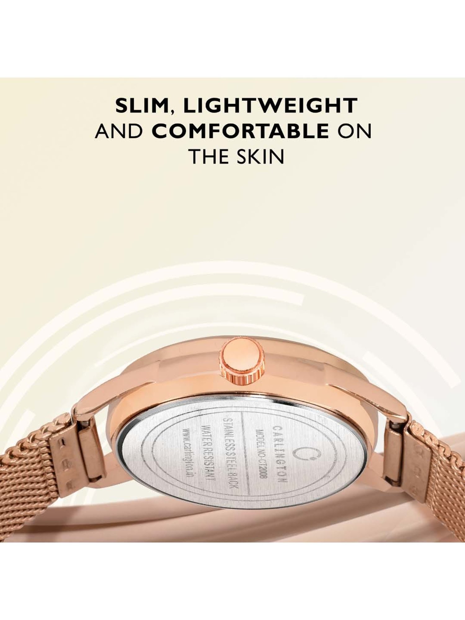 CARLINGTON CT 2008 Analog Watch for Women