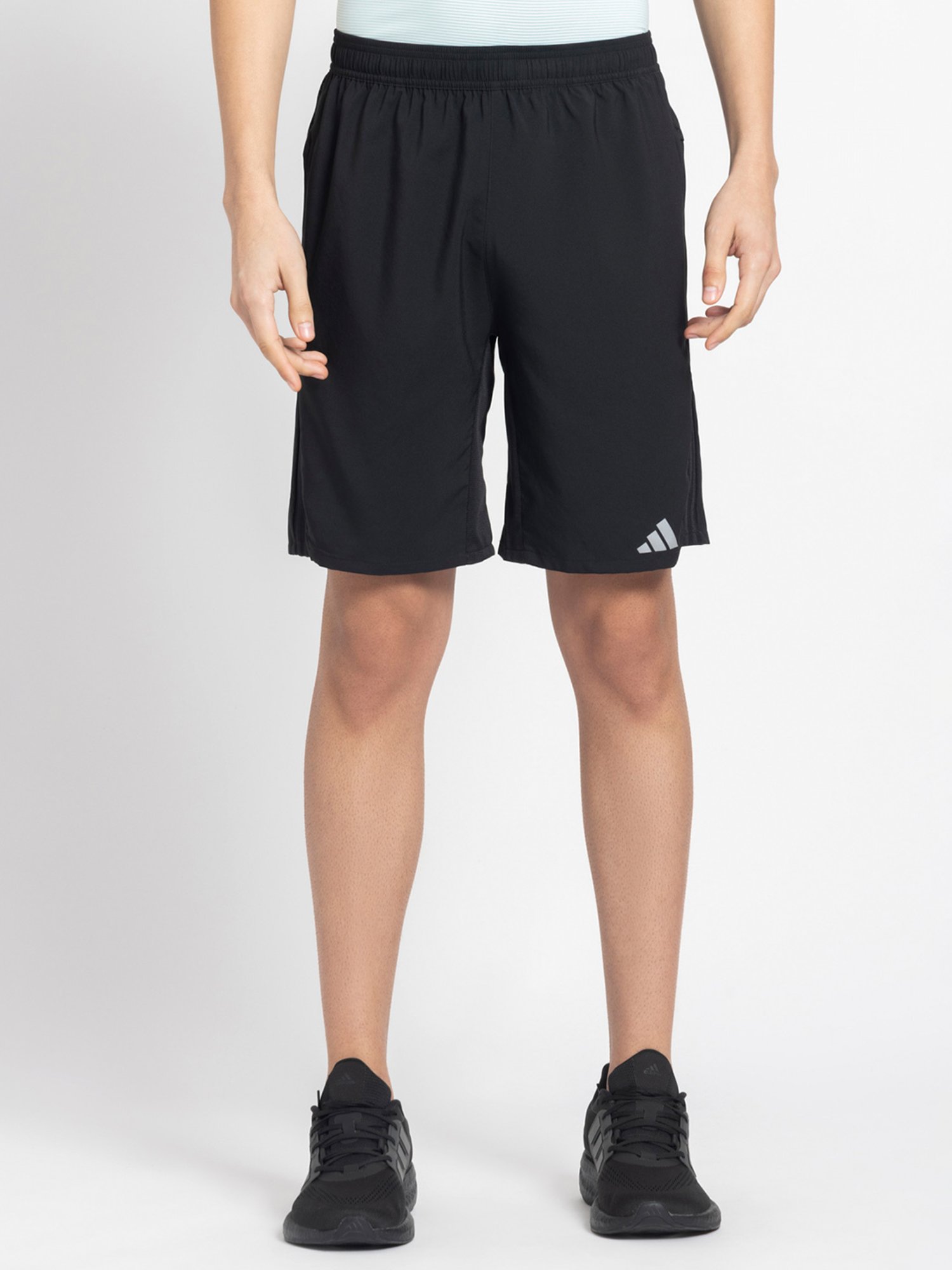 Reebok Black Regular Fit Sports Shorts