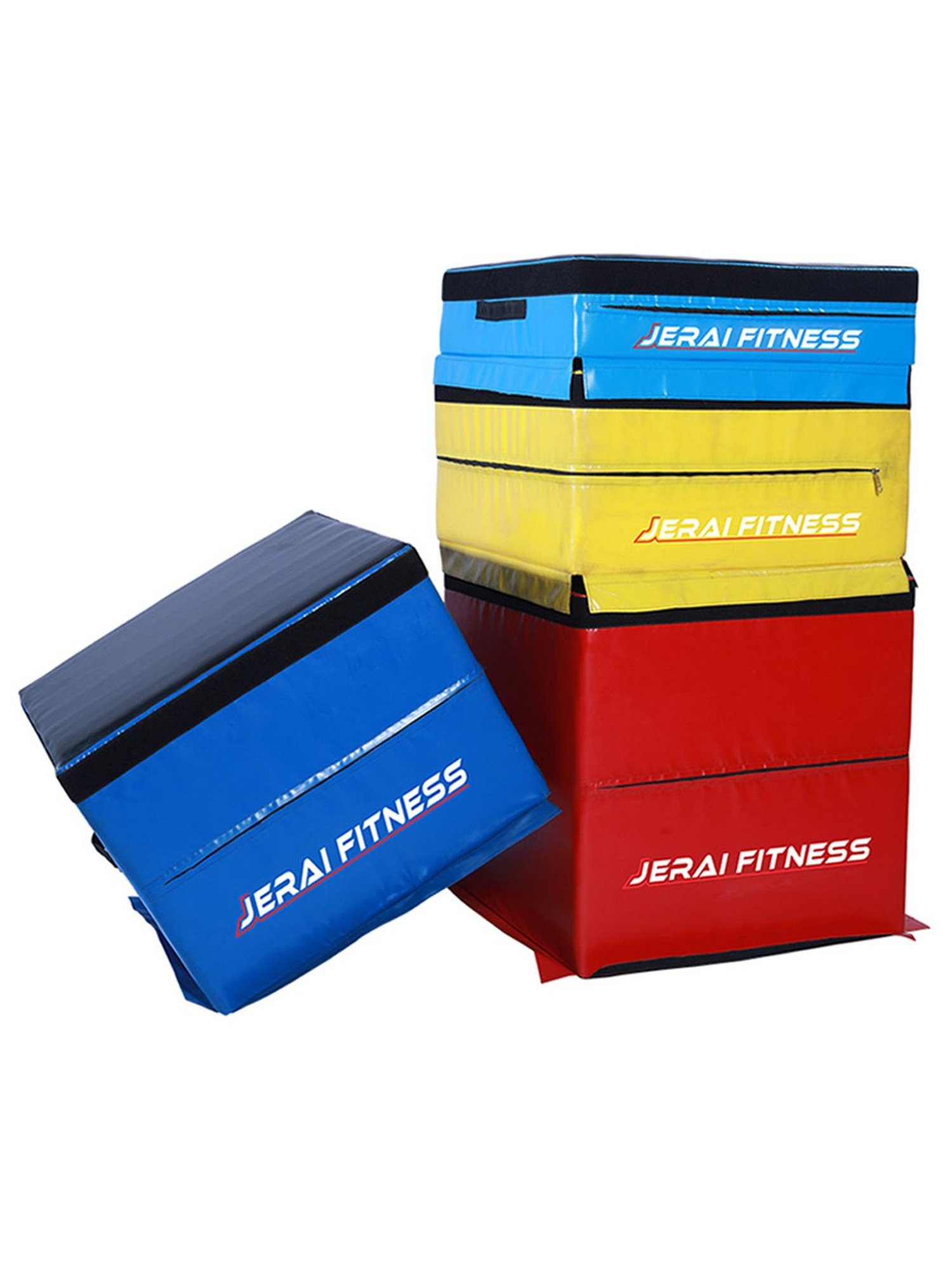 Jerai Fitness JA007 Plyometric Softbox Set (Multicolor)