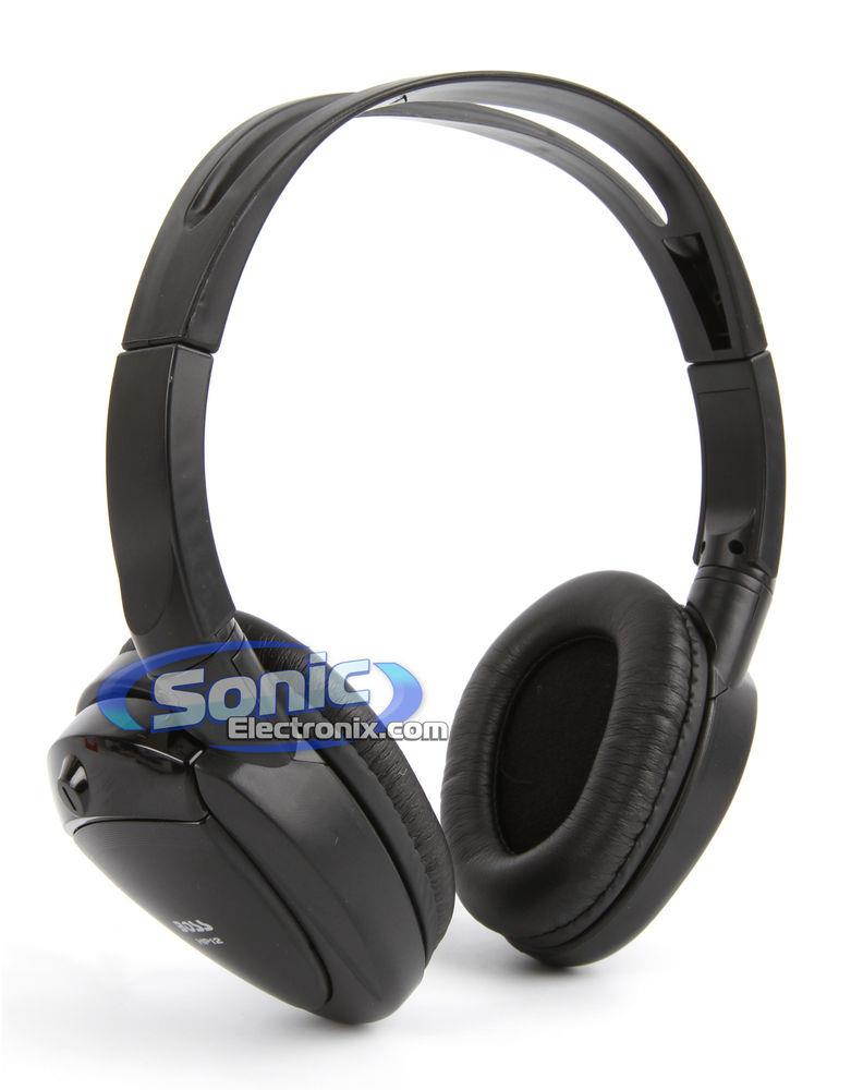Boss Audio HP12 Two Channel Infrared Cordless Headphones