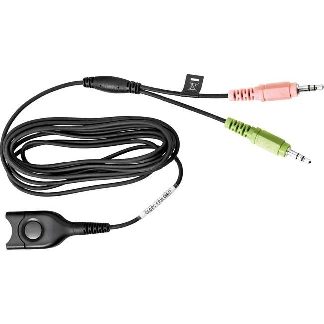 EPOS Standard Bottom Cable ED to Dual 3.5mm CEDPC 1 1000858