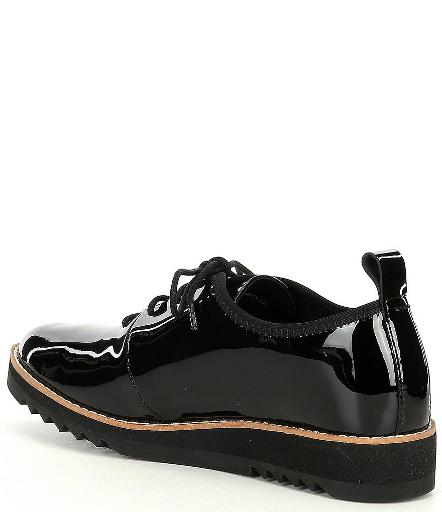 Eileen Fisher Strive Patent Leather Oxfords