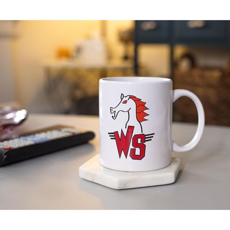 Surreal Entertainment Bill & Ted Wyld Stallyns Logo Ceramic Mug Exclusive | Holds 11 Ounces