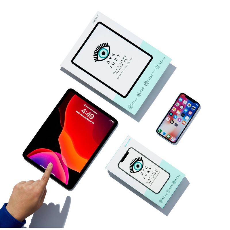 EyeJust Blue Light Blocking Screen Protector iPad 9.7