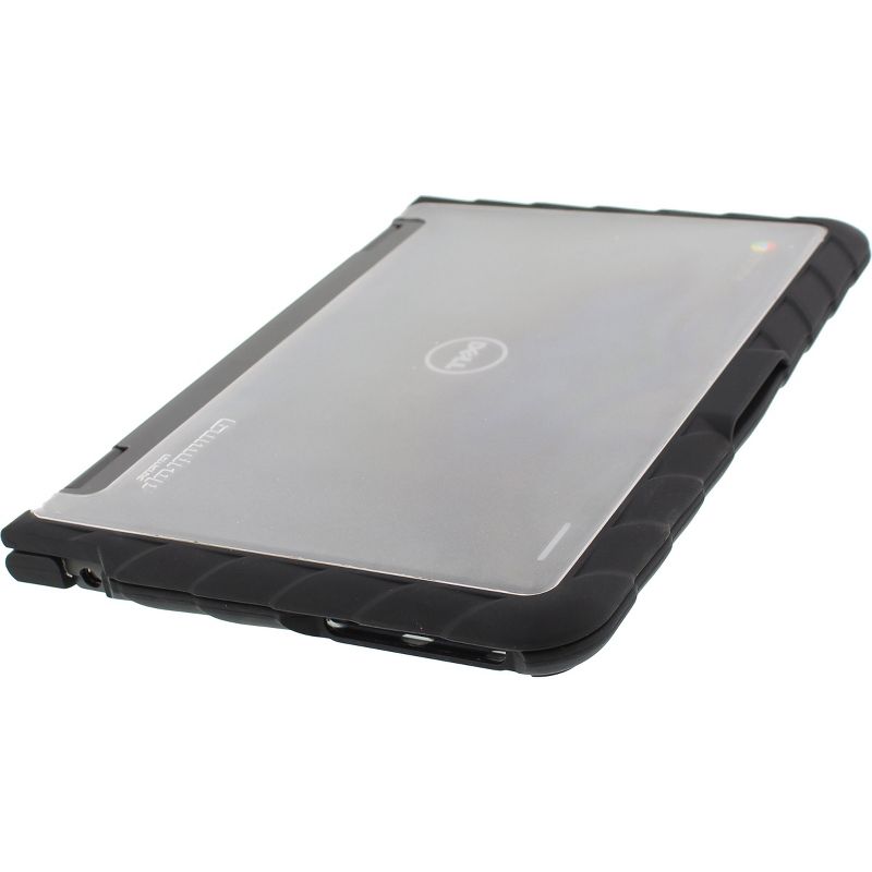 Gumdrop DropTech Dell 5190 2-in-1 Case - For Dell Chromebook - Black, Transparent - Shock Resistant - Polycarbonate, Silicone
