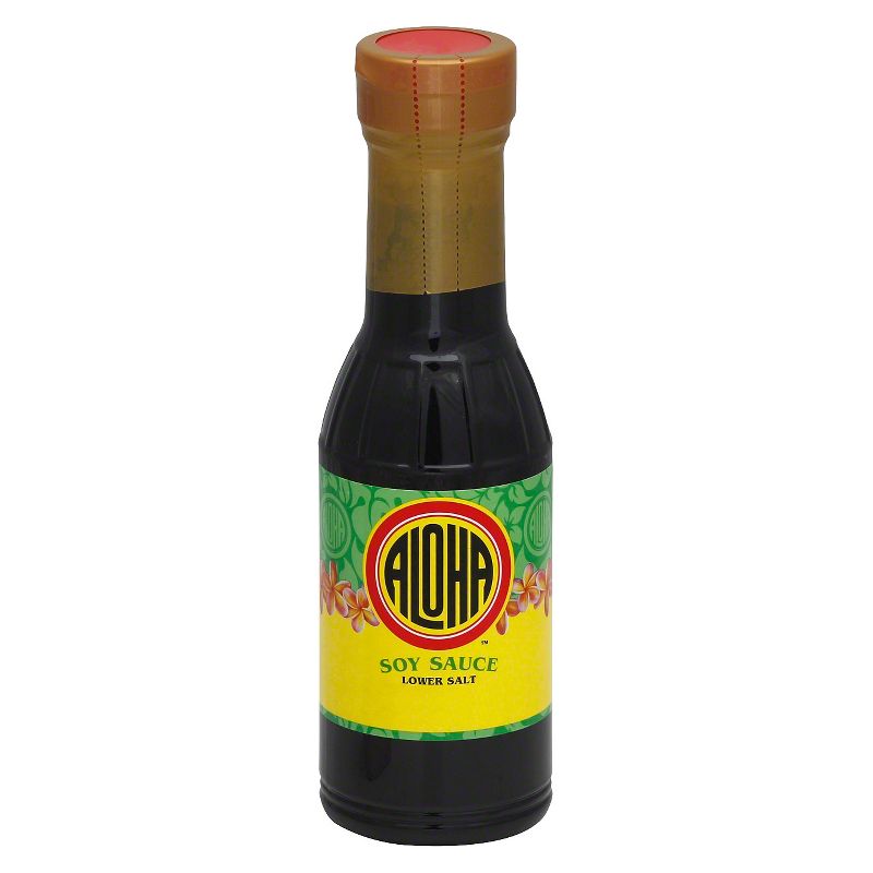 Aloha Shoyu Lower Salt Soy Sauce  12 fl oz
